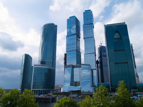 Nová městská čtvrť v Moskvě